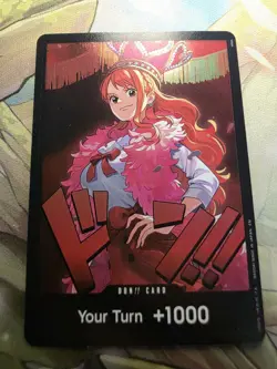 Nami Foil DON!! Card EB-03 One piece Heroines Edition - ENGLISH - Image 1