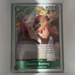 One Piece CCG Jewelry Bonney Character EB03-017 5 Cost 6000 Power Card - Image 1