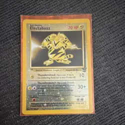 Pokemon Electabuzz #125 Best of Game Promo Holo 70HP Wizards of the Coast Card - Image 1
