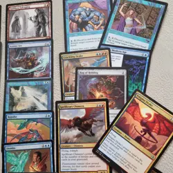 "SPELLSLINGER'S" Red Blue Mythic Rare Card Drawing Custom Commander Deck MTG Fun - Image 5