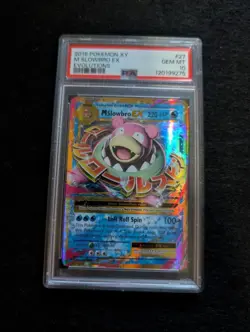 Slowbro 27 PSA 10 Graded Pokemon Card Mega Evolutions - Image 1