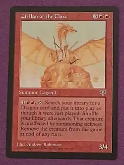 MTG Zirilan of the Claw Mirage Regular NM - Image 1