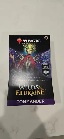 Magic the Gathering Wilds of Eldraine Fae Dominion Commander Deck - Image 1
