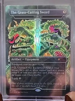 The Grass-Cutting Sword - Sunforger Secret Lair Drop MTG Foil Near Mint - Image 3