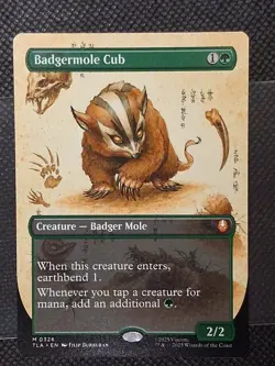Badgermole Cub (Borderless) Avatar: The Last Airbender Regular - Image 2
