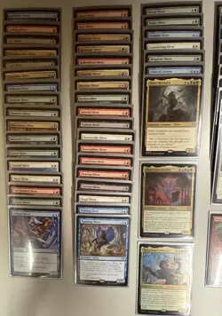 MTG: Sliver Swarm Commander Deck - CMM Sleeved With Deck Box Opened - Image 2