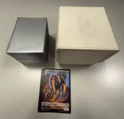 MTG: Sliver Swarm Commander Deck - CMM Sleeved With Deck Box Opened - Image 5