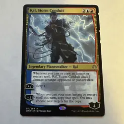 Ral, Storm Conduit War of the Spark Regular LP MTG Magic the Gathering - Image 1