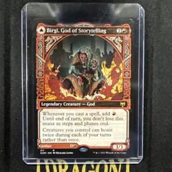 MTG Birgi, God of Storytelling (Showcase) Kaldheim Regular Magic The Gathering - Image 1