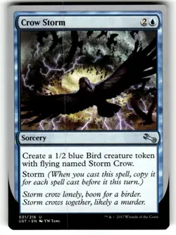 Crow Storm Unstable Regular MTG - Image 1