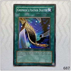 Gryphon's Feather Duster - IOC-091 - Common Unlimited Yugioh - Image 1