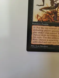 Bone Dancer Weatherlight MTG X1 Creature Great Condition 1997 Black - Image 5