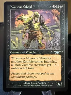 MTG Magic the Gathering Legions Noxious Ghoul - Image 1