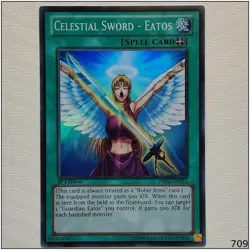 Celestial Sword - Eatos - DRLG-EN011 - Super Rare 1st Edition Yugioh - Image 1