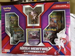 Pokemon TCG Mega Mewtwo Y Figure Collection Box XY ERA 2015 New Factory Sealed - Image 1