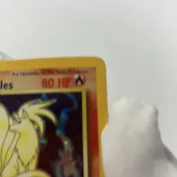Pokemon TCG Ninetales Base Set Holo 12/102 A - Image 4