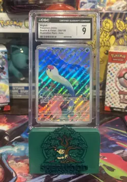 2023 Pokemon TCG - Wiglett IR 206/198 Scarlet & Violet Base set CGC Mint 9 - Image 1