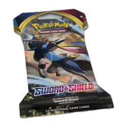 Pokemon Sword and Shield Base Set Sleeved Booster pack sealed 2020 Lot 2 - Image 5