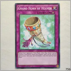 Grand Horn of Heaven - DOCS-EN079 - Common 1st Edition Yugioh - Image 1