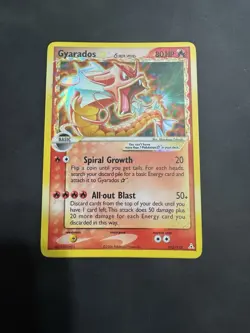 Pokemon Gyarados Gold Star (Delta Species) 102/110 Holon Phantoms Holo - Image 1