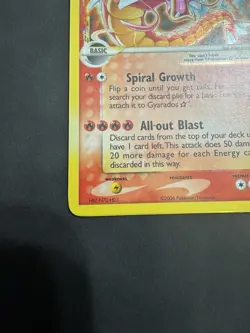 Pokemon Gyarados Gold Star (Delta Species) 102/110 Holon Phantoms Holo - Image 4