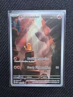 Pokemon TCG - Charmander 168/165 SV: Scarlet & Violet 151 Illustration Rare Holo - Image 1