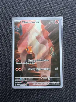 Pokemon TCG - Charmander 168/165 SV: Scarlet & Violet 151 Illustration Rare Holo - Image 4