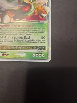 Pokemon TCG: Torterra LV.X DP09 Diamond and Pearl Black Star Promo - Image 5