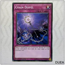 Chain Dispel - DUEA-EN076 - Common 1st Edition Yugioh - Image 1
