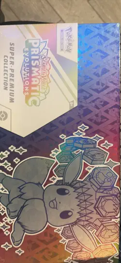 Pokemon Prismatic Evolutions Super Premium Collection Box Eevee by Nintendo - Image 1