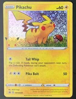 Pokemon TCG Pikachu SWSH039 Holo General Mills Promo 25th Anniversary 🔥⚡NM - Image 3