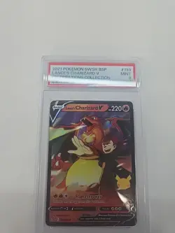 2021 POKEMON SWSH PROMO CELEBRATIONS COLLECTION LANCE'S CHARIZARD V PSA 9 - Image 3