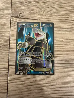 Pokemon TCG Aggron EX Primal Clash Holo Ultra Rare 153/160 - Image 3