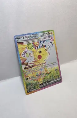 Pokemon Pikachu ex 238/191 Special Illustration Rare SIR Surging Sparks Mint - Image 2