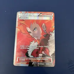 Lysander Holo Trainer Pokemon Flashfire Full Art 104/106 XY - Image 1