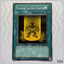 Yellow Luster Shield - IOC-037 - Common Unlimited Yugioh - Image 1
