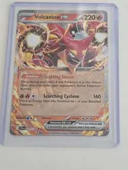 031/159 Volcanion ex : Holo Double Rare: Journey Together : Pokemon TCG - Image 2