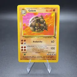 Pokemon Golem 36/62 Fossil Regular - LP - Image 1