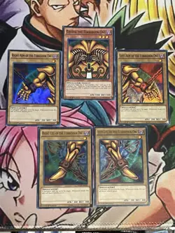 Yu-Gi-Oh! TCG Exodia The Forbidden One YGLD 1st Edition Full Set!! - Image 1