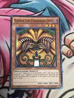 Yu-Gi-Oh! TCG Exodia The Forbidden One YGLD 1st Edition Full Set!! - Image 2