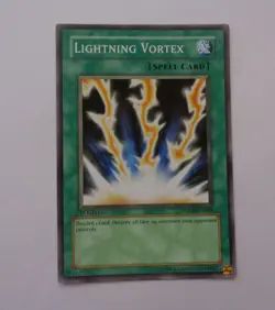 Lightning Vortex SDDE-EN026 (Common, 1st Edition, Excellent / VLP) Yugioh - Image 1
