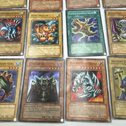 Vintage YuGiOh 49 Card Lot Blue Eyes Toon Dragon Gaia The Fierce Knight - Image 3
