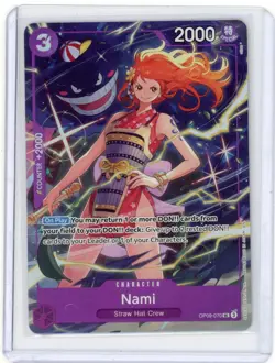 One Piece TCG OP09-070 Nami Gengar Promo Alt Art Premium Card Selection Vol 4 #2 - Image 1
