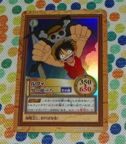 One Piece Carddass Hyper Battle Monkey D Luffy #RC-16 Holo Foil 2001 US Seller - Image 1