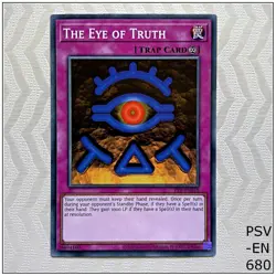 The Eye of Truth - PSV-EN010 - Common Unlimited Yugioh - Image 1