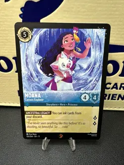 Moana - Curious Explorer 155/204 Legendary Disney Lorcana Winterspell NM - Image 1