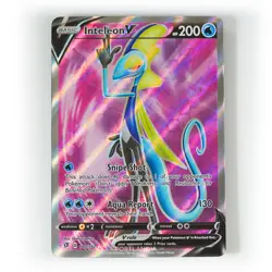 Pokemon - Inteleon V - 180/192 - SWSH Rebel Clash - Full Art Card - Image 1