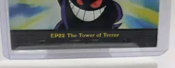 EP22 The Tower of Terror Team Rocket Topps TV Animation Card 2000 Gastly Gengar - Image 3