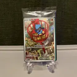 Mega Evolution Etb Promo cards Alakazam & Riolu Full Art Cards - Image 1