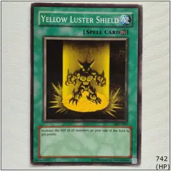 Yellow Luster Shield - IOC-037 - Common Unlimited Yugioh - Image 1